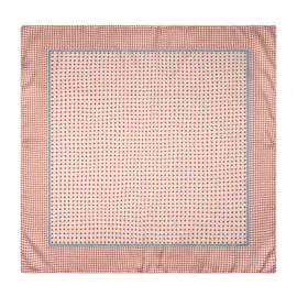Amiek Solin Scarf sjaal rood met stippenprint
