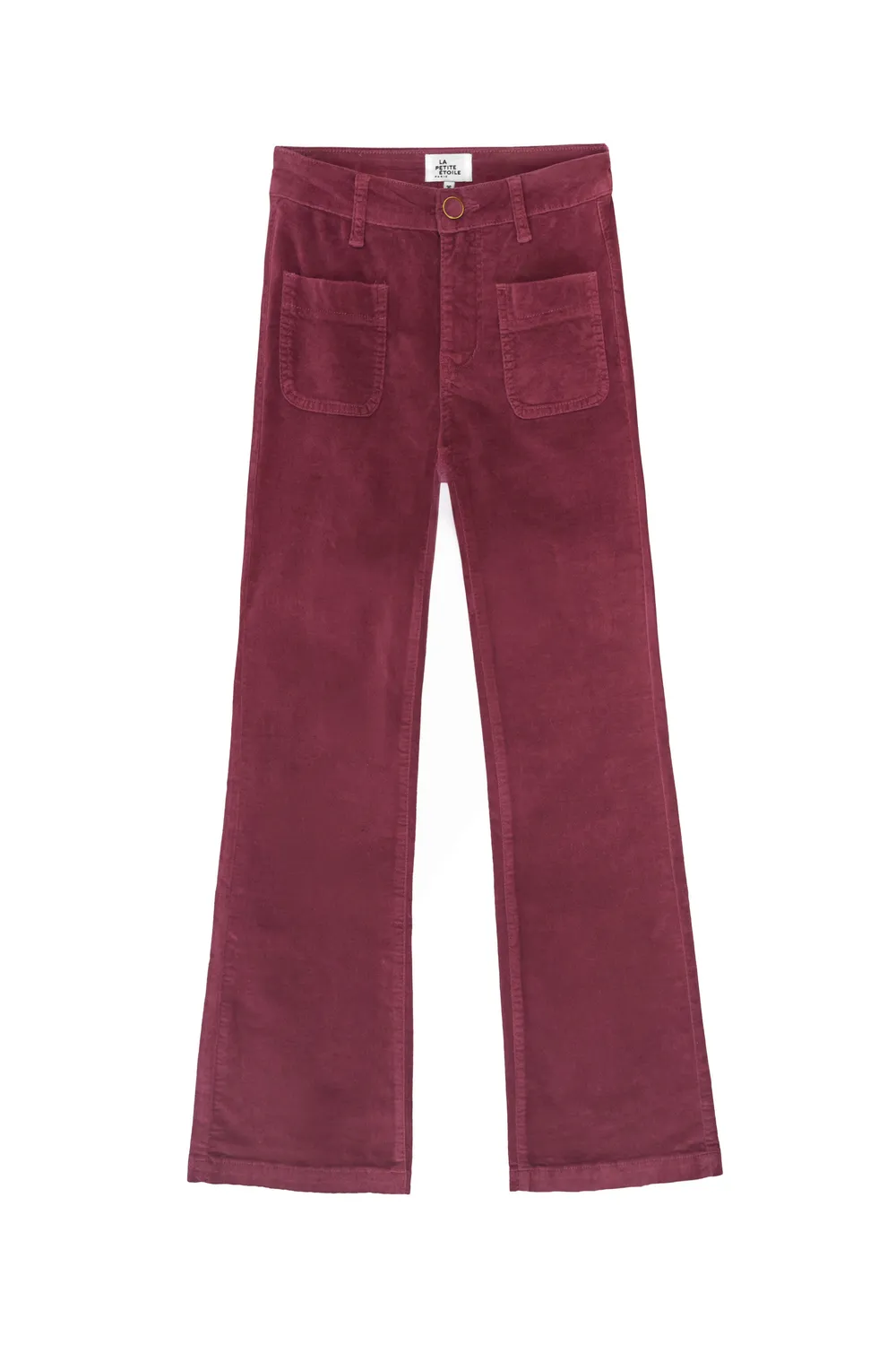 La Petite Etoile Sonny broek flare bordeaux