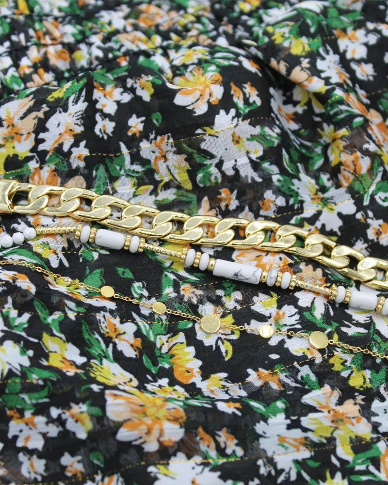 LOVEDRUNKY Statement Chain armband Goud 18cm