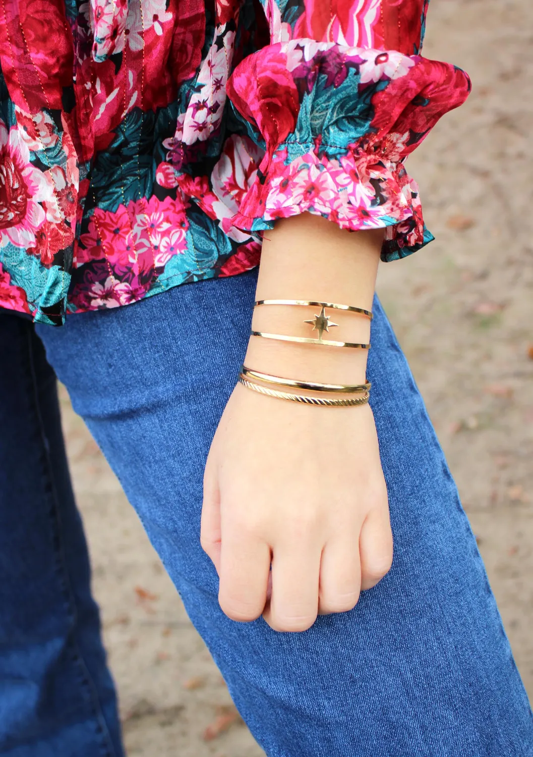 LOVEDRUNKY Star Struck armband goud ster