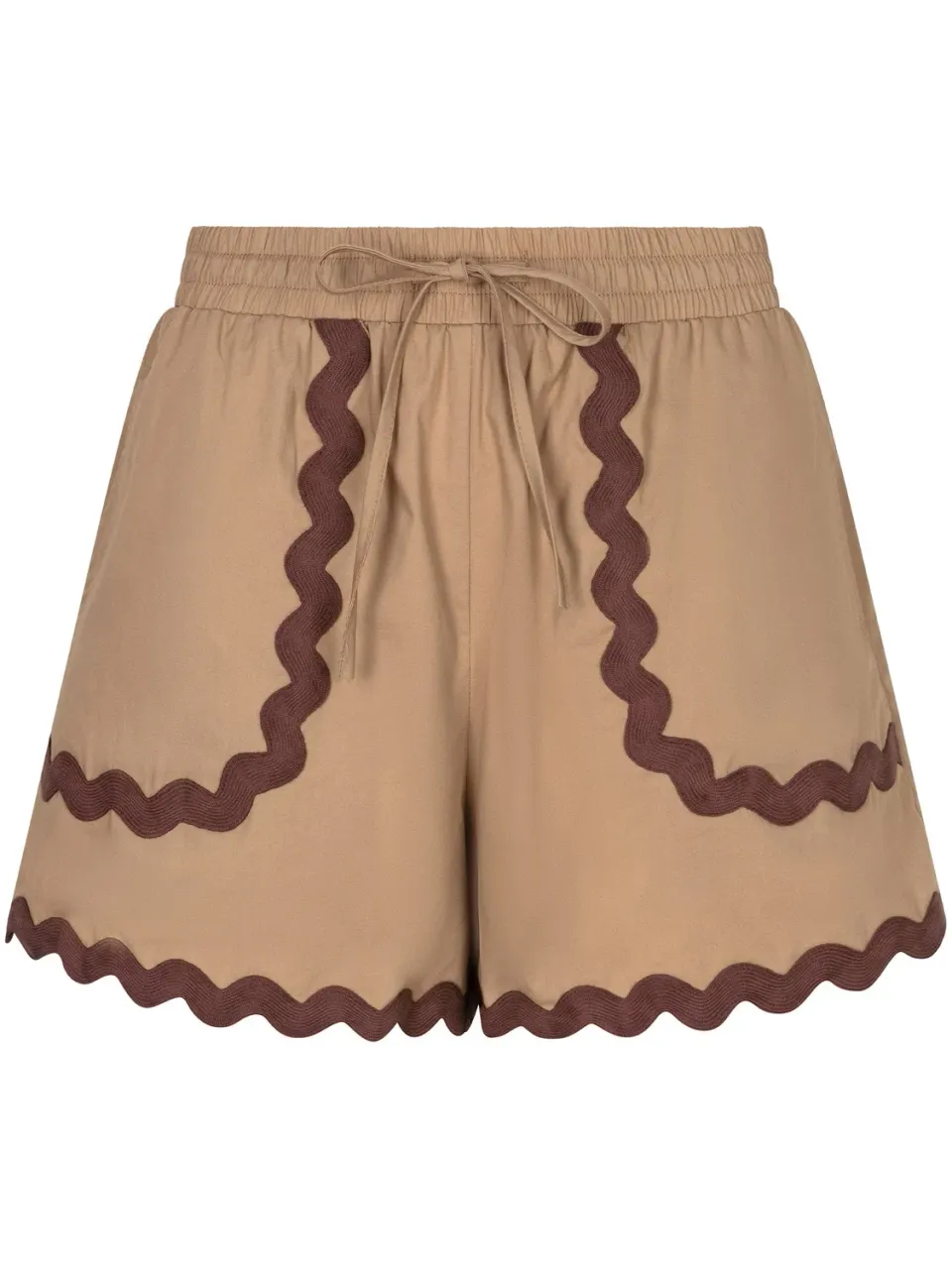 Ydence Jenna short sand katoen 37 cm