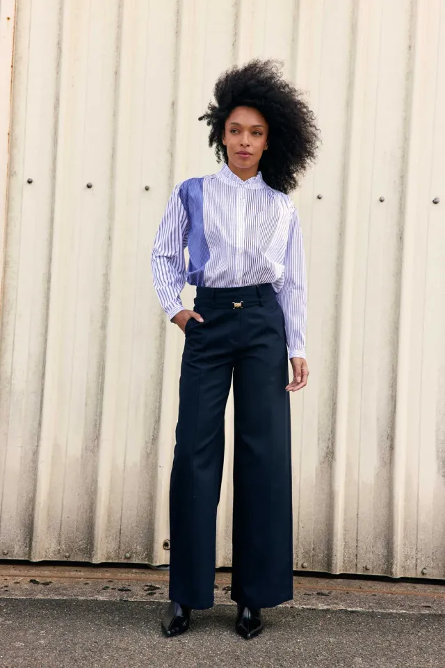 La Petite Etoile Parlin barrel broek marineblauw
