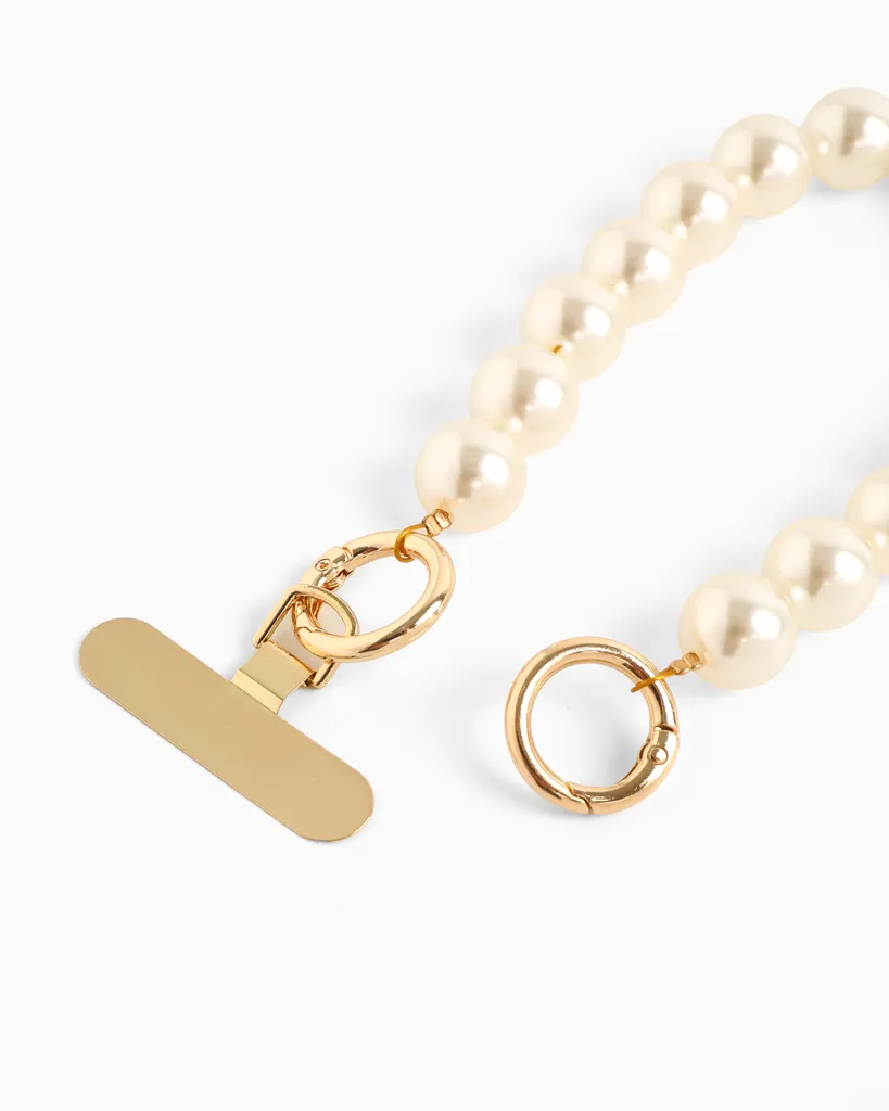 Amiek Pearls telefoonkoord parels 20 cm
