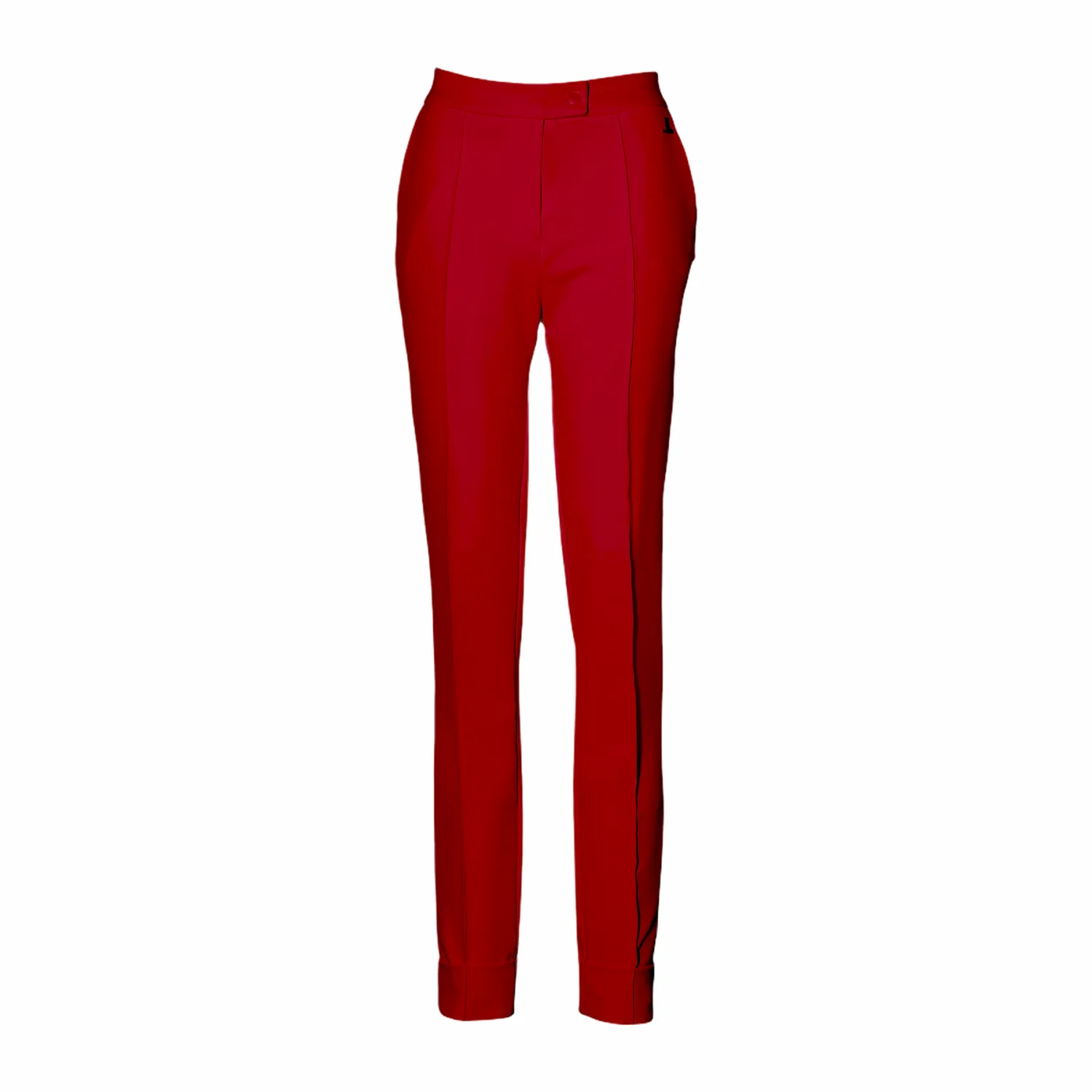 Laboutiek The Trouser pantalon rood high-waist