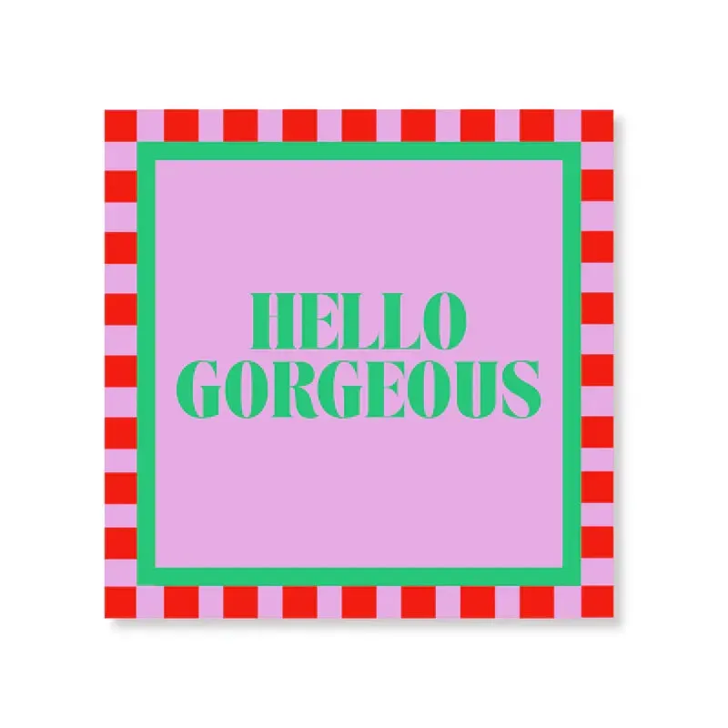 Amiek Hello Gorgeous servetten papier 33 cm 20 stuks