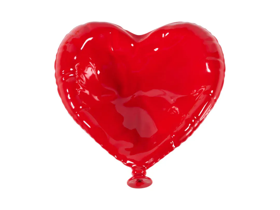 Amiek Hart Ballonbakje schaaltje rood keramiek