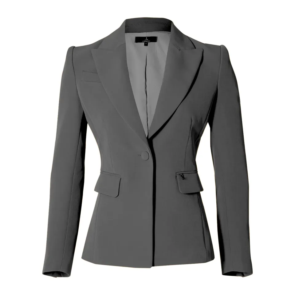 Laboutiek Blazer Short Model grijs dames pak