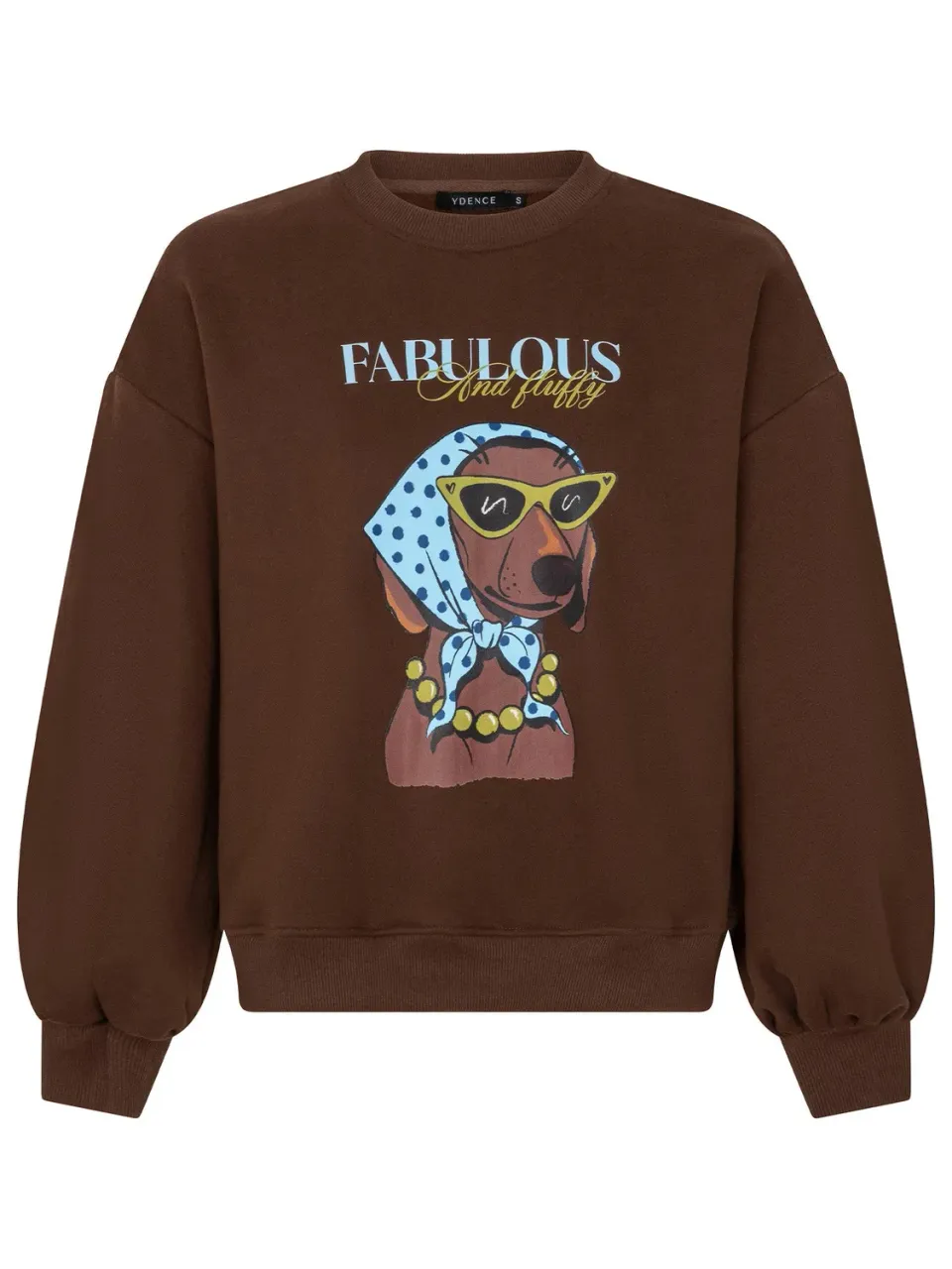 Amiek Iconic And Fluffy sweater brown bruin fluffy