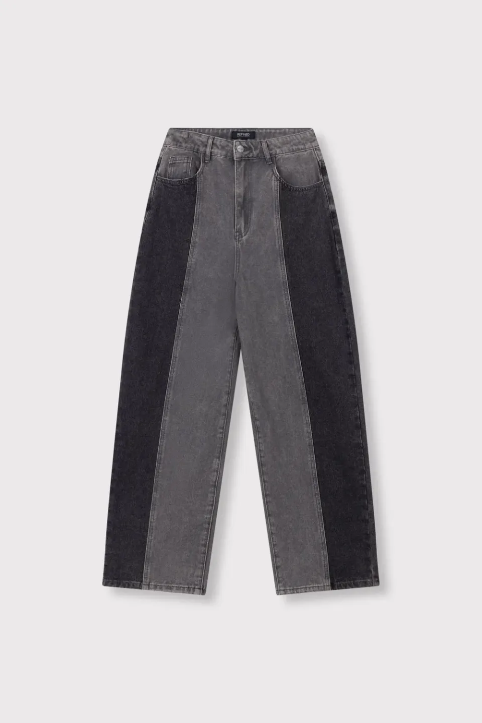 Refined Department Emma broek antra grijs