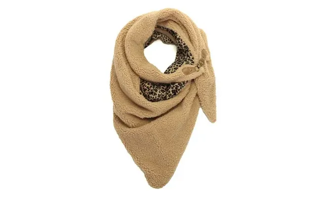 Amiek Tolosa sjaal panter teddy camel driehoek
