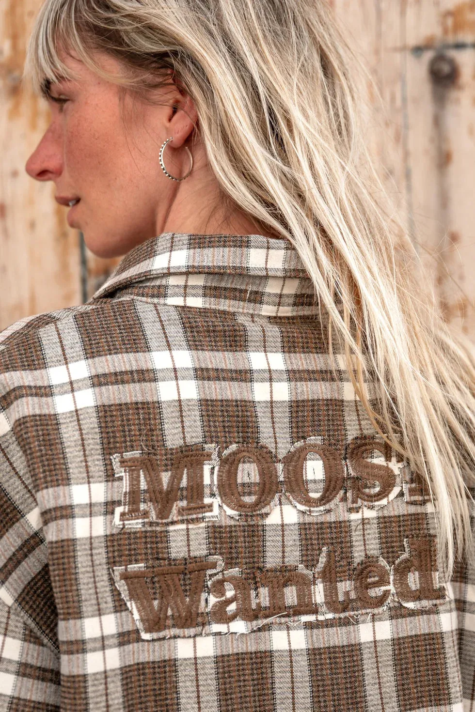 MOOST Elvira Check blouse ruit multi oversized