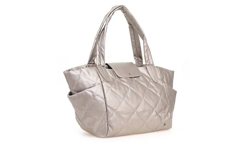 Amiek La Plata Metallic shopper schoudertas goud