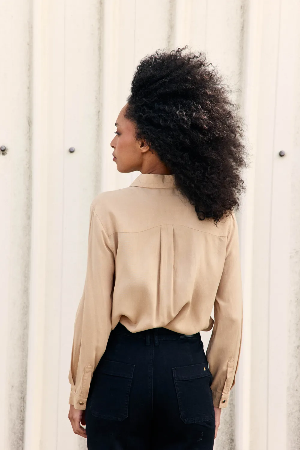 La Petite Etoile Ceres blouse beige 13-beige soepel