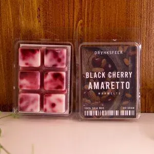 Amiek Black Cherry Amaretto waxmelts soja 80 gram