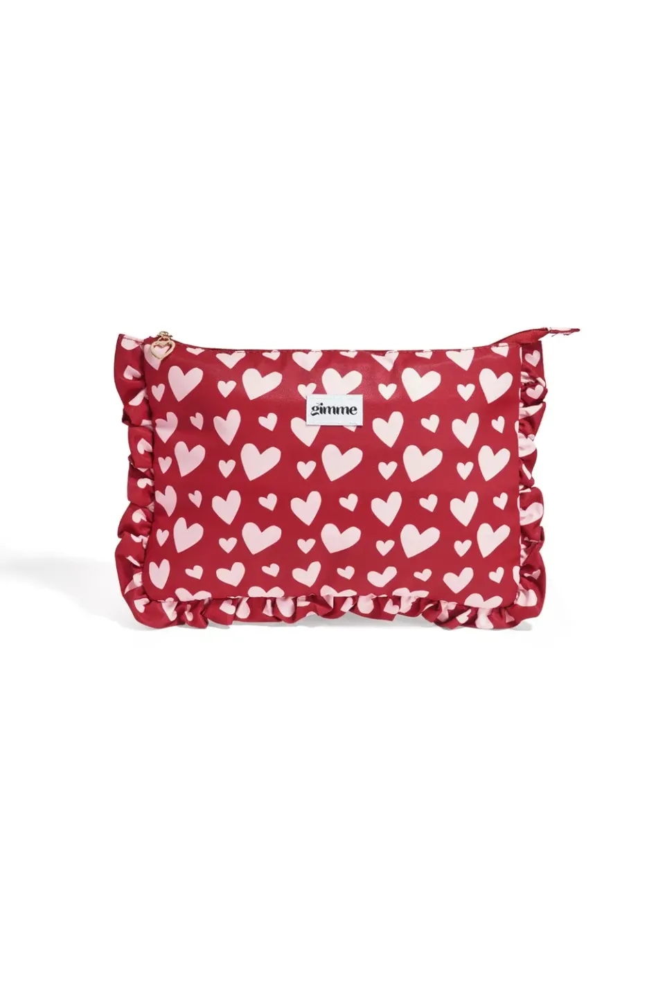 Amiek Hart Laptophoes 13 inch rood hartjes