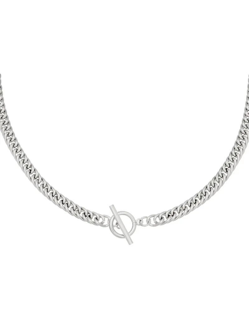LOVEDRUNKY Dublin ketting zilver 50 cm